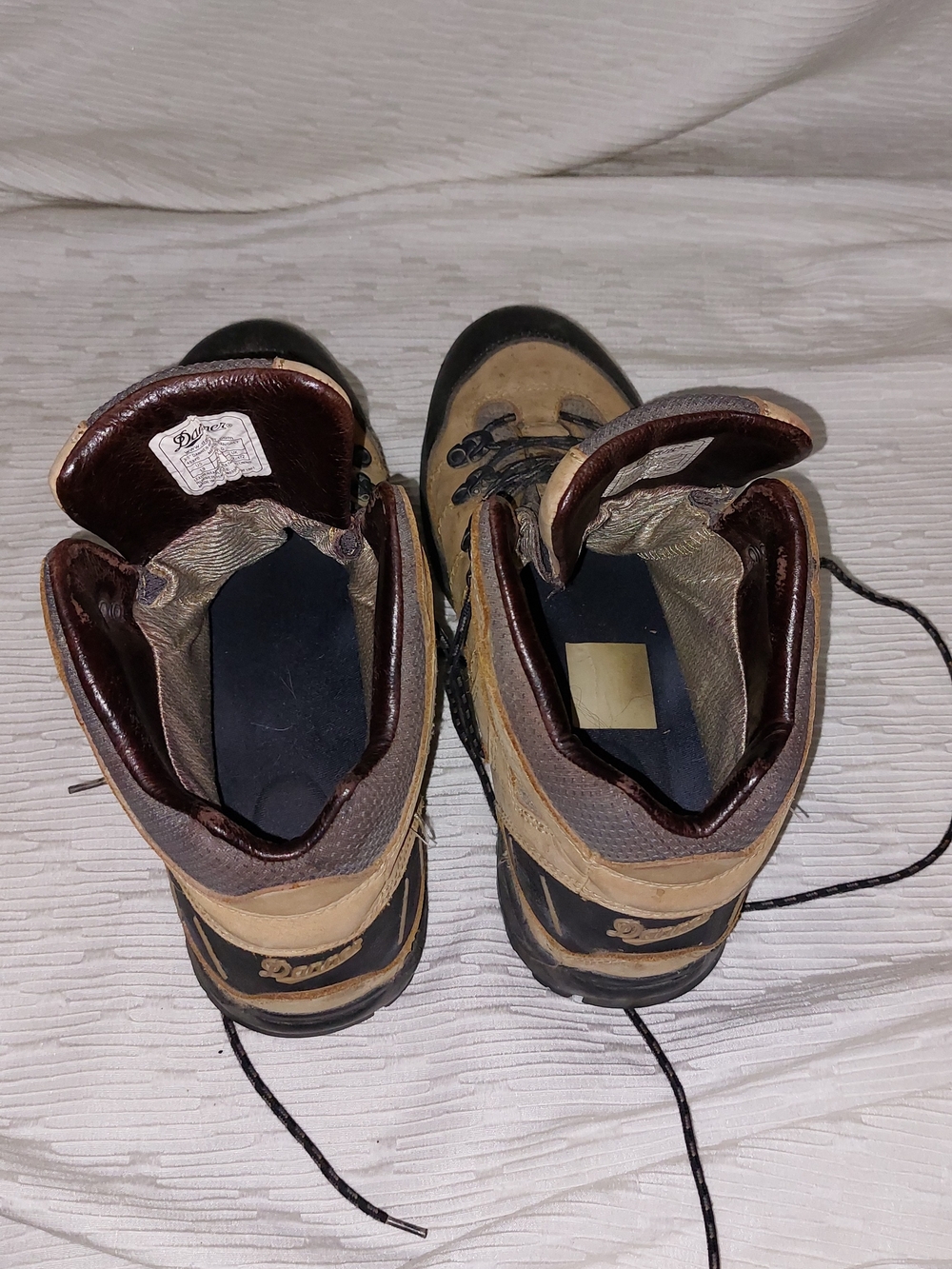 Danner Gore-tex Men's Brown Leather Hiking Boots Size 13 - Picture 10 of 12